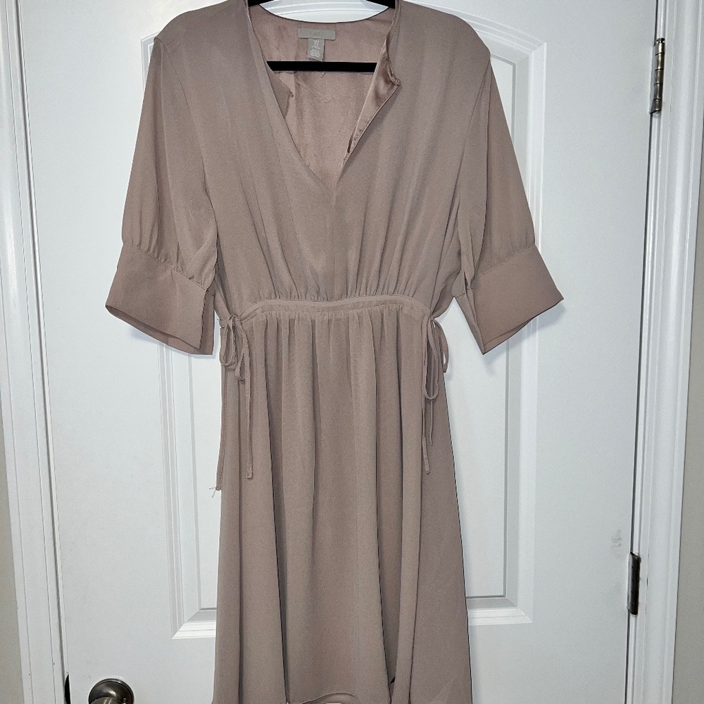 Dusty pink dress H&M, Medium
